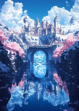 Fantasy Castle Landscape