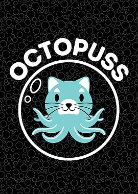 Octopus Cat Logo