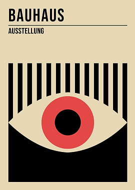 Bauhaus Eye Poster