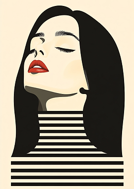 Woman with Closed Eyes