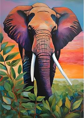 Elephant Painting