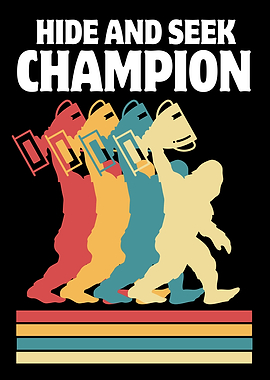 Bigfoot Hide and Seek Champion