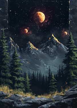 fantasy nature landscape