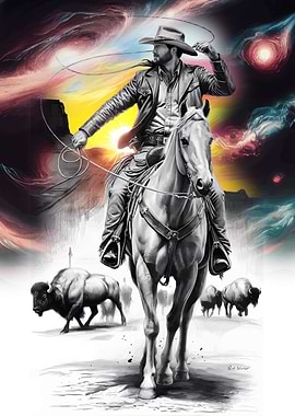 Cowboy on Horseback gaming