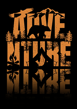 Adventure Nature Graphic