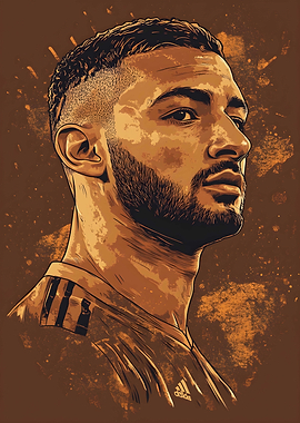 Hakim Ziyech Player Best Art