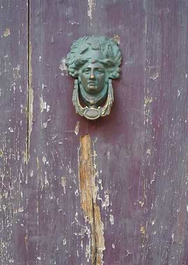 Classical Woman’s Face Knocker
