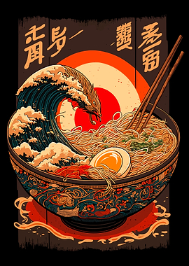 Ramen Wave Art