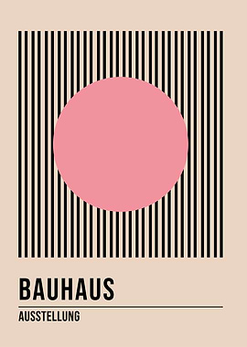 Bauhaus Minimalist Poster