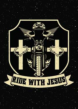 Ride With Jesus Motorcycle