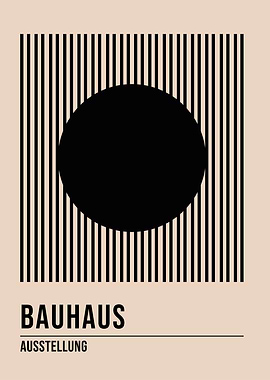 Bauhaus Minimalist Poster