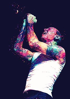 Chester Bennington Digital Art