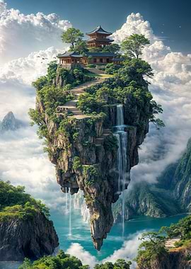 Floating Island Temple