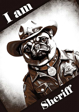 Pug Sheriff