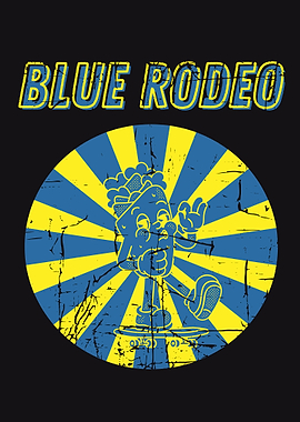 Blue Rodeo Skateboard Design