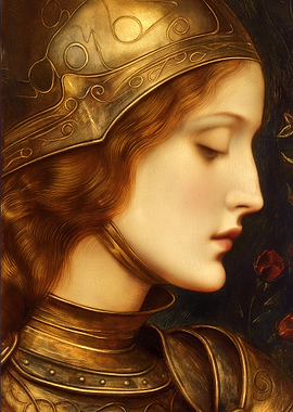 Golden Armor Joan of Arc