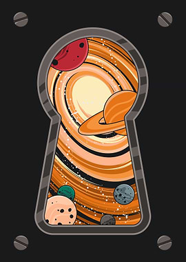 Keyhole to the Cosmos