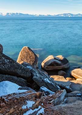 Lake Tahoe Winter Landscape
