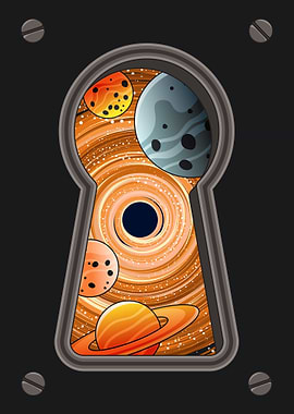 Space Through Keyhole