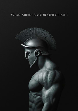 Spartan Warrior Motivation Quote