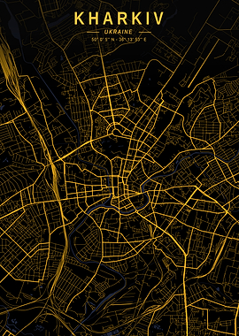 Kharkiv Golden City Map
