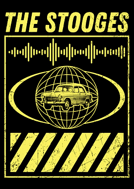 The Stooges Band Poster