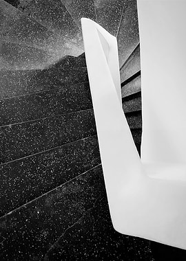 Black and White Staircase