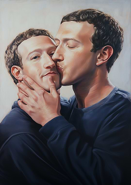 Mark Zuckerberg Self-Portrait
