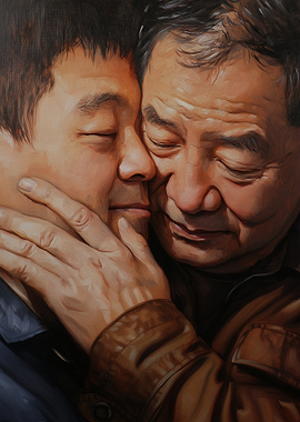 Father and Son Portrait