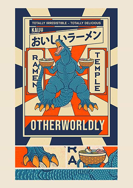 Kaiju Ramen Poster