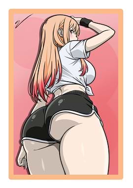 Anime Girl in Shorts