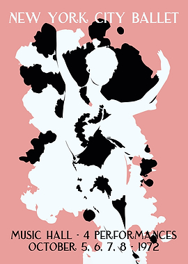 New York City Ballet Poster