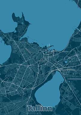 Tallinn City Map