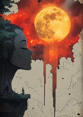 Mother Nature and the Blood Moon