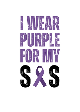 Purple Ribbon Awareness
