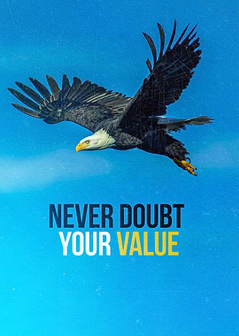 Eagle Soaring, Motivational Quote