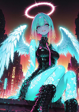 Cyberpunk Angel