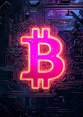 Bitcoin Neon Sign