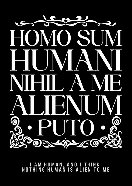 Homo Sum Humani