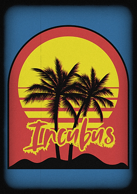 Incubus Palm Tree Sunset