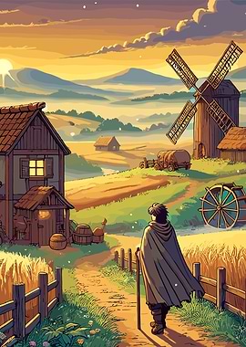 Fantasy Village Sunset