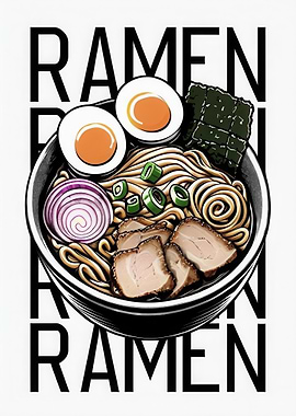 Ramen Bowl japanese Food