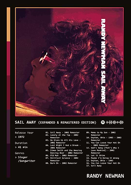 Sail Away (1972) Album by Randy Newman