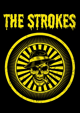 The Strokes Skull Logo