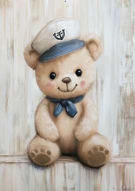 Sailor Bear Nursery Nautical