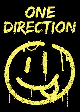 One Direction Smiley Face