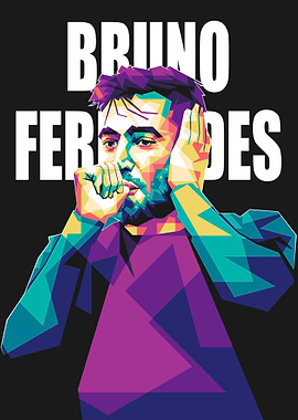 Bruno Fernandes Pop Art
