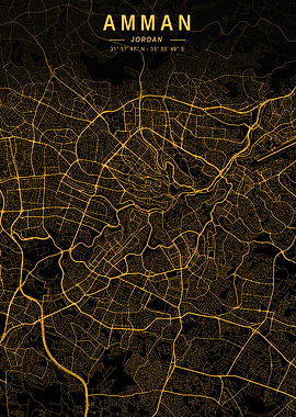 Amman Golden Map
