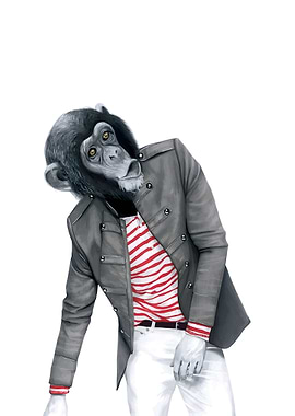 Chimp in Fashion