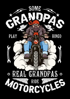 Real Grandpas Ride Motorcycles